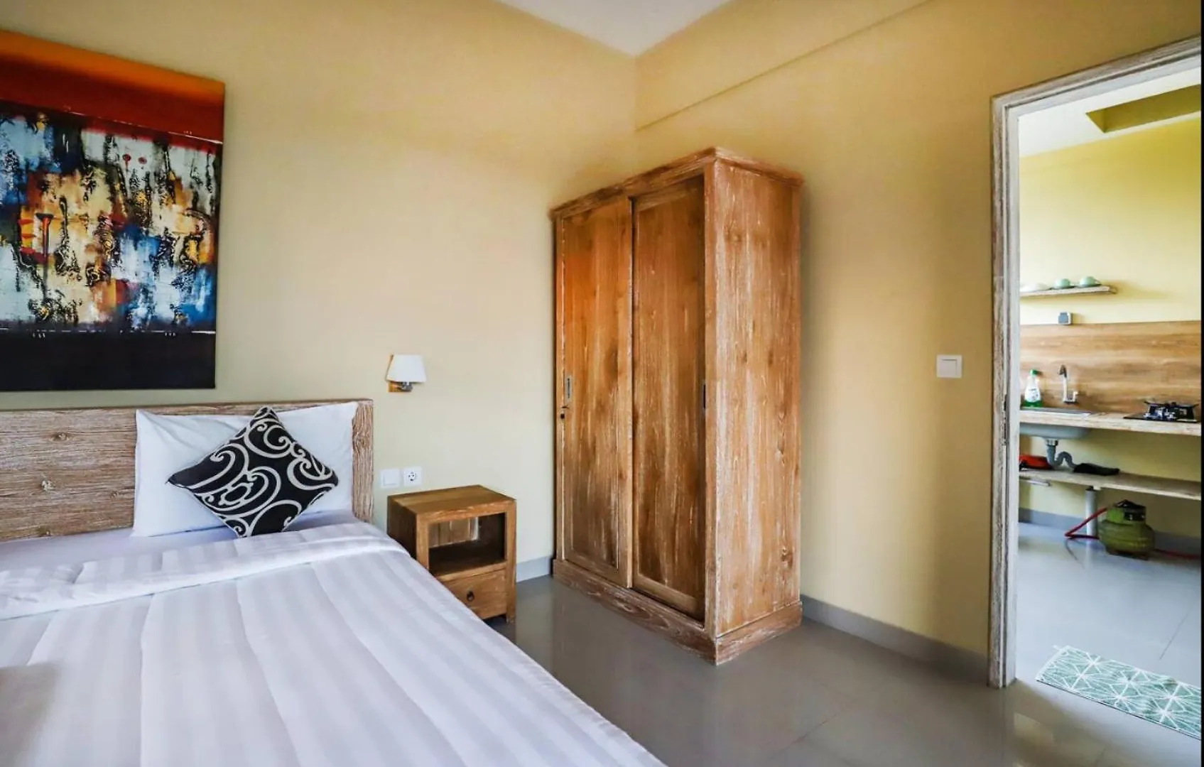Utu Ubud Apartments/ 3Rd Floor: Modern Studio In Most Center Gæstehus
