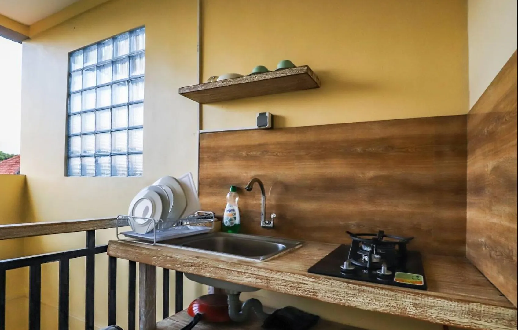 Penzion Utu Ubud Apartments/ 3Rd Floor: Modern Studio In Most Center Indonésie